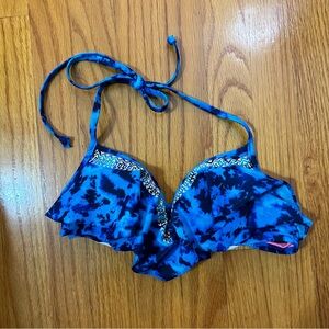 PINK VS Bikini Top - Blue Tye-Dye